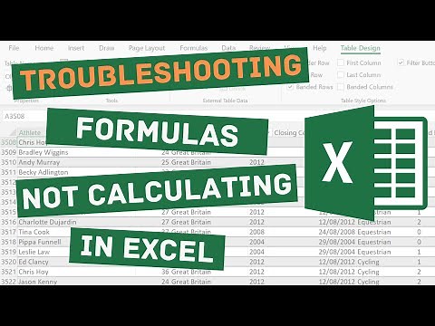 Troubleshooting Formulas Not Calculating in Excel