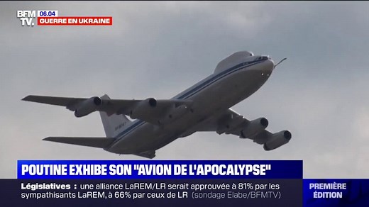 Poutine exhibe son Iliouchine Il-80, "l'avion de l'apocalypse" capable de résister à une explosion nucléaire