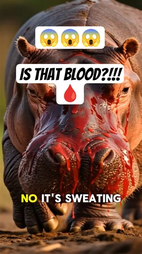 Hippos Are MOISTURE VAMPIRES?! 🧛‍♂️🦛 #shorts #facts #shortvideo #shortsfeed #animals #wildlife