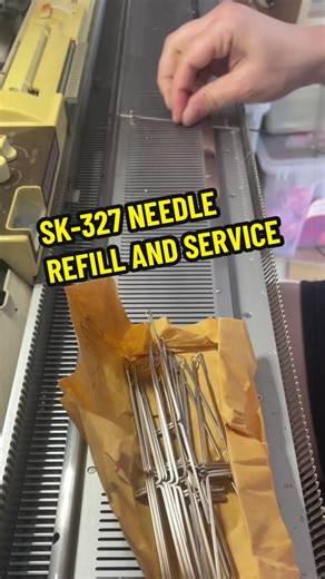 Restoring a Vintage SK-327 Knitting Machine