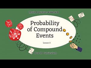 Math 8 Quarter 4 Week 8 - Probability of Compound Events (K to 10 Curriculum)