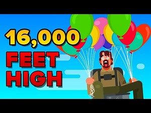 Man Ties Balloons To Lawn Chair, You Won't Believe What Happens Next