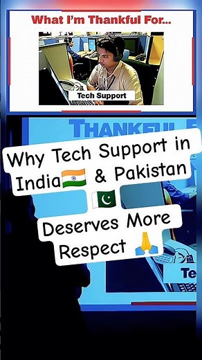 Why Tech Support 👨‍💻 in India & Pakistan Deserves More Respect 🙏 | Don McMillan Comedy #viralshorts