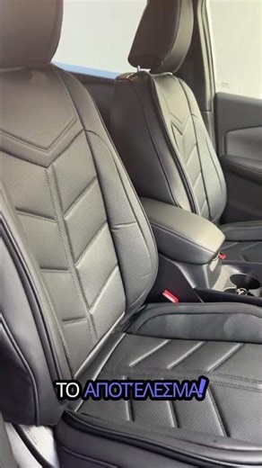 🚗✨ Τοποθέτηση καλυμμάτων καθισμάτων σε Nissan Qashqai 2025 – Μαύρο 🖤