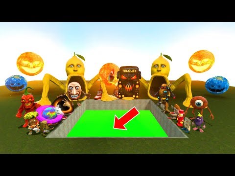 Spartan Kicking All Brainrot Italian Memes in The Gian ToXic - In Garry's Mod