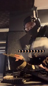 #meekmill shooting automatic guns at the gun range | Hip Hop Slime