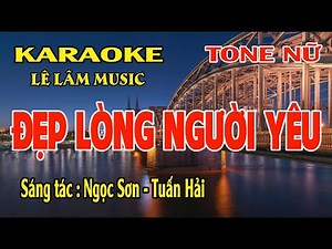 Karaoke Đẹp Lòng Người Yêu Tone Nữ ( Bbm ) Lê Lâm Music