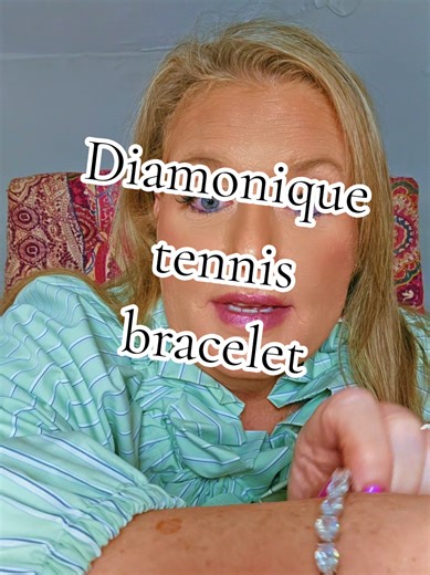 Another beautiful tennis bracelet from diamonique at QVC. This is the oval 8mm. It is a stunner! They sell out quick so get yours today! #jewelry #bracelet #qvc #tennisbracelet #diamonique @QVC, Inc