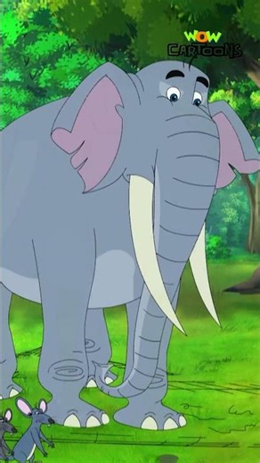 Chinti Ka Attack | Chinti Aur Haathi Moral Kahani 3D Hindi Youtube Shorts Cartoons #CM