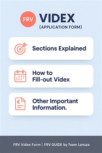 2.9K views · 12 reactions | Videx Form Complete Guide 2025 | Team Lanuza in Germany | Facebook