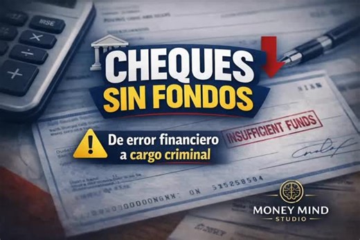 🚨 CHEQUES SIN FONDOS: cuando un error financiero se convierte en delito Muchas personas piensan que un cheque que “rebota” es solo un problema bancario… Pero en Puerto Rico (y en casi toda jurisdicción), emitir un cheque sin fondos no es un simple error: es un asunto criminal. No es solo deber dinero. Es comprometer tu nombre, tu crédito, tu negocio y tu libertad. 📌 Esto ocurre cuando: • No hay control real del flujo de efectivo • Se opera sin reservas • Se confunde liquidez con ingresos • Se 