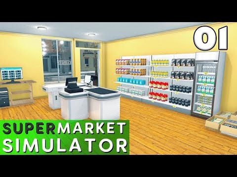 supermarket simulator Mobile gameplay in Hindi (Episode.1) Ninja Ajay Gaming 😲