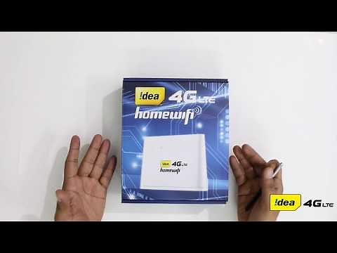 Idea 4G LTE Home Wifi Unboxing and Review