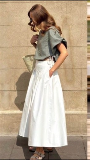 👗여성을 위한 우아한 여름 데일리룩 6가지, 품격과 시원함을 동시에~ #fashion #중년패션코디 #ootd