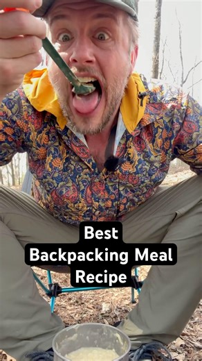Viral Backpacking Meal Trend #cooking #outdoors #recipe #hiking #trending