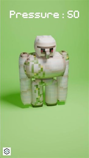 SATISFYING CLOTH SIMULATION IN MINECRAFT🔥💎 #blender #minecraft #creativeblender #minecraftanimation