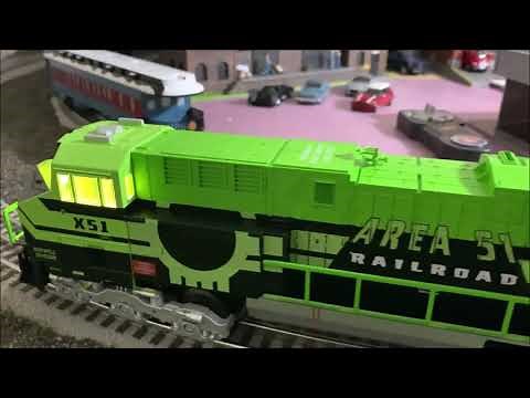 Lionel's Area 51Train Set