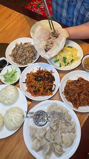 Happy Valley Village Restaurant: Spring Pancake Set and A La Carte Side Dishes