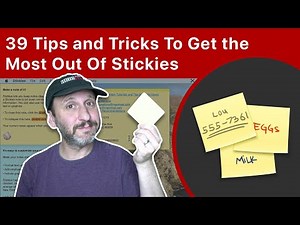 39 Tips and Tricks To Get the Most Out Of macOS Stickies
