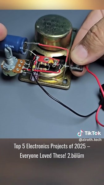 Top 5 Electronics Projects of 2025 – Everyone Loved These! 2 #speaker #DIYprojects #hack #coolideas