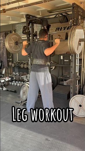 LEG WORKOUT💪🏻