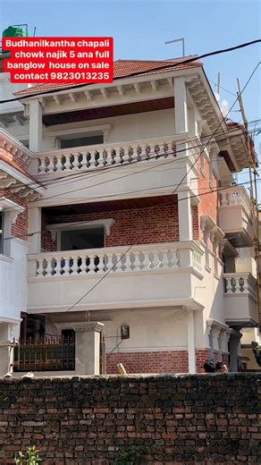 6.4K views · 34 reactions | Full banglow house on sale at budhanilkantha chapali chowk 5 ana 13 ft road total 4bhk contact 9823013235 | Lucky Housing and Real Estate | Facebook