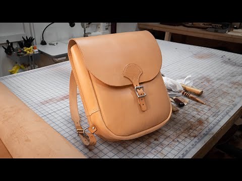 [Part 1] Making a Leather Backpack