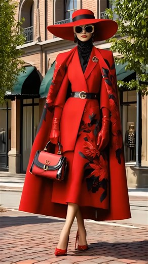 The Art of Red Luxury Fashion 251214