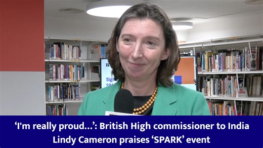 ‘I'm really proud…’: British High Commissioner to India Lindy Cameron praises ‘SPARK’ event