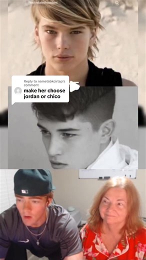 Trevor Larcom on Instagram: "making my mom choose Jordan VS Chico #looksmax #explore"