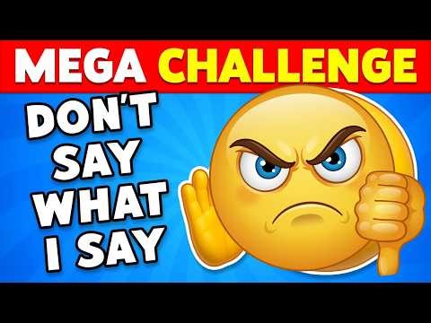 Avoid Saying The SAME Thing As Me! 😈 50 Hard Questions Quiz Challenge | Don’t Match My Answer!