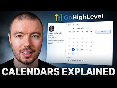 GoHighLevel Calendars… Everything You NEED to Know (Full Setup Tutorial)