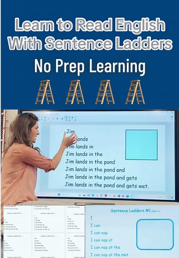 Improve English Fluency with Sentence Ladders