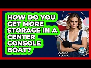 How Do You Get More Storage In A Center Console Boat? - Boat Life Masters