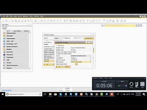 Create new database SAP B1