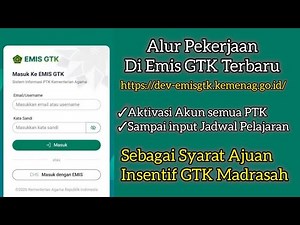 The Latest Workflow in Emis GTK, from Generating PTK Accounts to Filling in Schedules for GTK Inc...