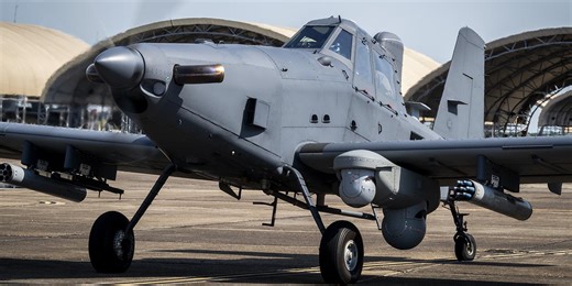 L3Harris OA-1K Skyraider II: This is the USAF's special operations 'air tractor'