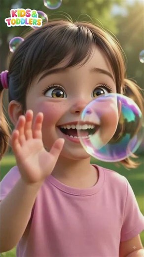 Bubbles Bubbles Song for Kids 🫧 | Bubble Pop Nursery Rhyme | Sing Along for Toddlers