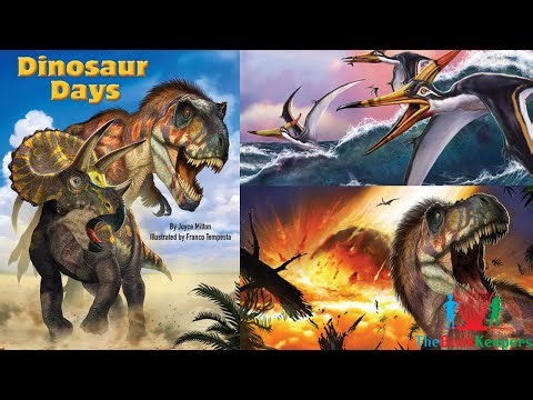 🦕💨 Kids Book Read Aloud: Dinosaur Days by Joyce Milton