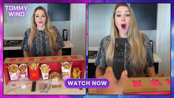 French Fry Taste Test Prize Game