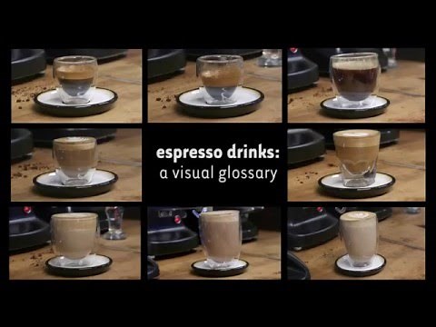 Espresso Drinks: A Visual Glossary