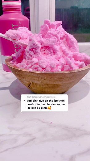 How to Make Homemade Pink Snow: DIY Tutorial
