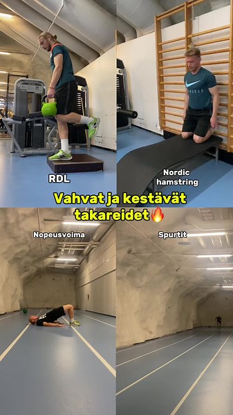 Vahvat ja kestävät takareidet jalkapallossa