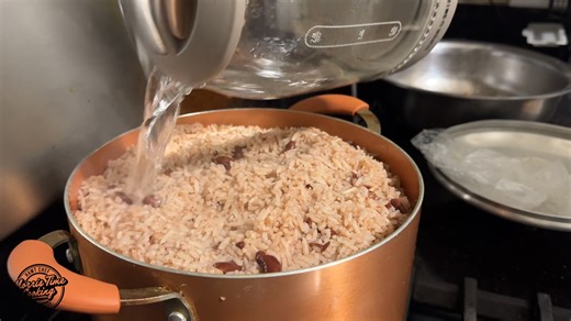 1.1K views · 34 reactions | MOMMY COOKING UP A STORM IN THE HURRICANE | FRIED CHICKEN, RICE & PEAS, PASTA SALAD & SOURSOP JUICE | Morris Time cooking | Facebook