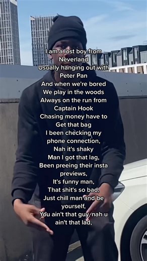 Lost Boy from Neverland Chasing Money for the Bag