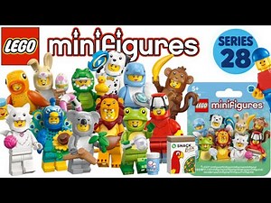 LEGO Minifigures Animals Series 28 Review #lego