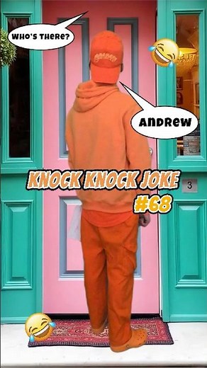 Knock Knock Joke No. 68 😂 | Who's There? Andrew #jokes #funnyjokes #knockknock