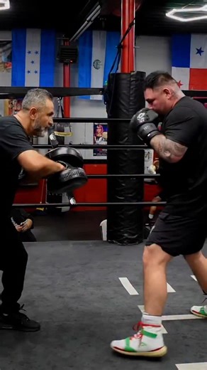 @andy_destroyer13 is on a mission 👀 He is in the Adams ELITE Boxing boots 🔥 | Adams Boxing