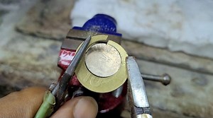 728K views · 3.4K reactions | ₹ 10 滋 Coin ring making #shorts #shortvideo #short #shortsfeed #reels #viral #viralvideo | Swapan Goldsmith | Facebook