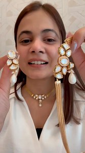 Comment "Price" below to know the cost of this Kundan choker set. This set features light weighted earrings also. Lightweight and elegant, this party wear jewelry set is ideal for weddings, festivals, or as a timeless addition to your fashion jewelry collection. Keywords: Kundan Set, Wedding Jewelry, Party Wear Jewelry, Luxury Jewelry, Fashion Jewelry, Affordable Jewelry, Ethnic Jewelry, Trendy Jewelry, Traditional Jewelry, Jewelry for Women, Minimalist Jewelry, Party Jewelry, American Diamond J